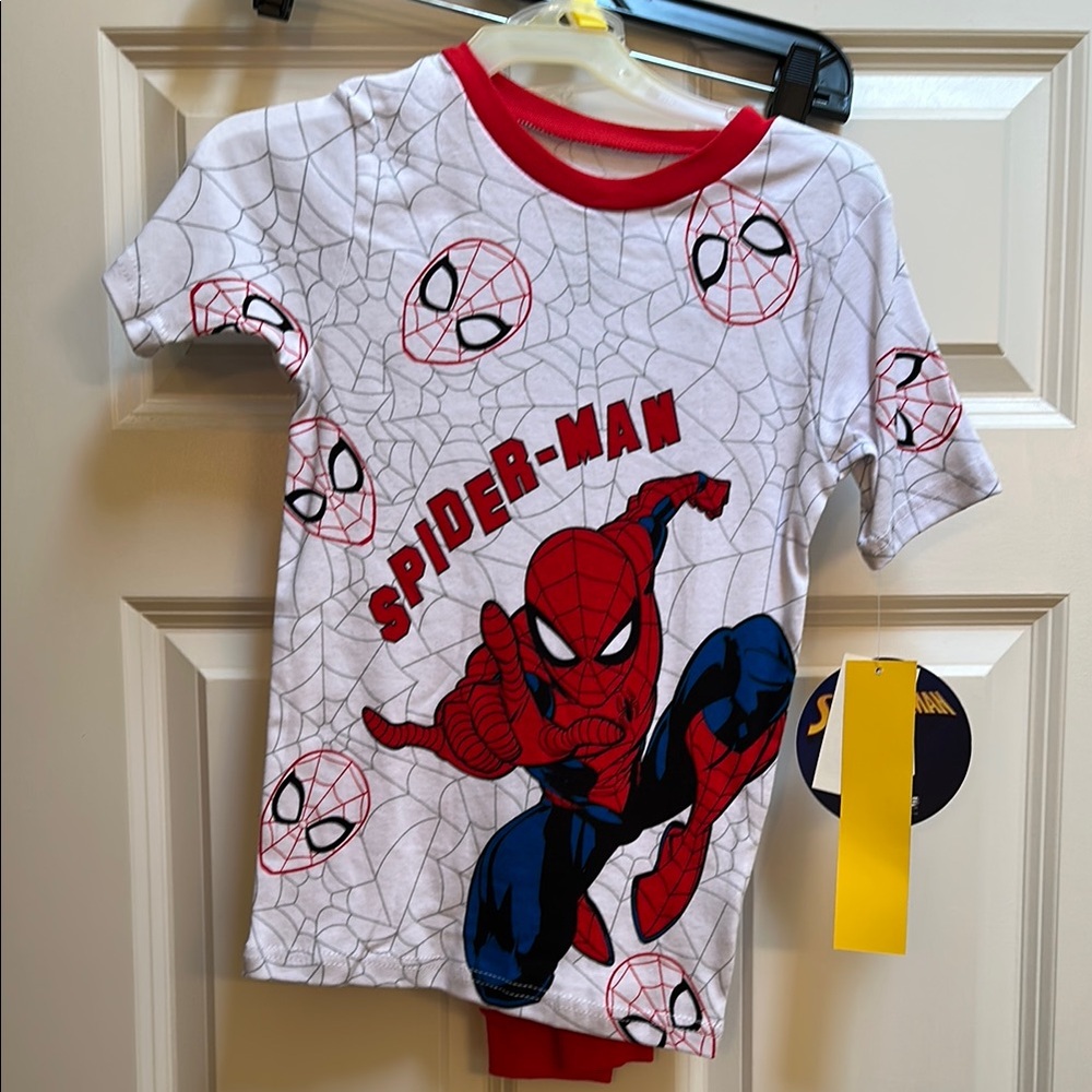 Marvel Spider-Man Kids Costume Set - Red, White, and Blue
